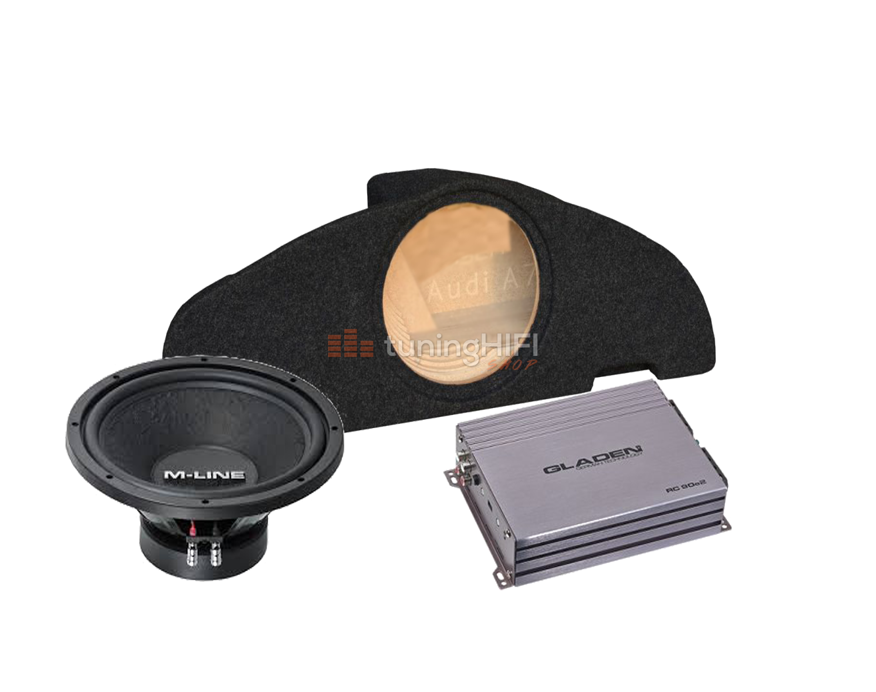 Subwoofer set Audi A7 TuningHiFiShop